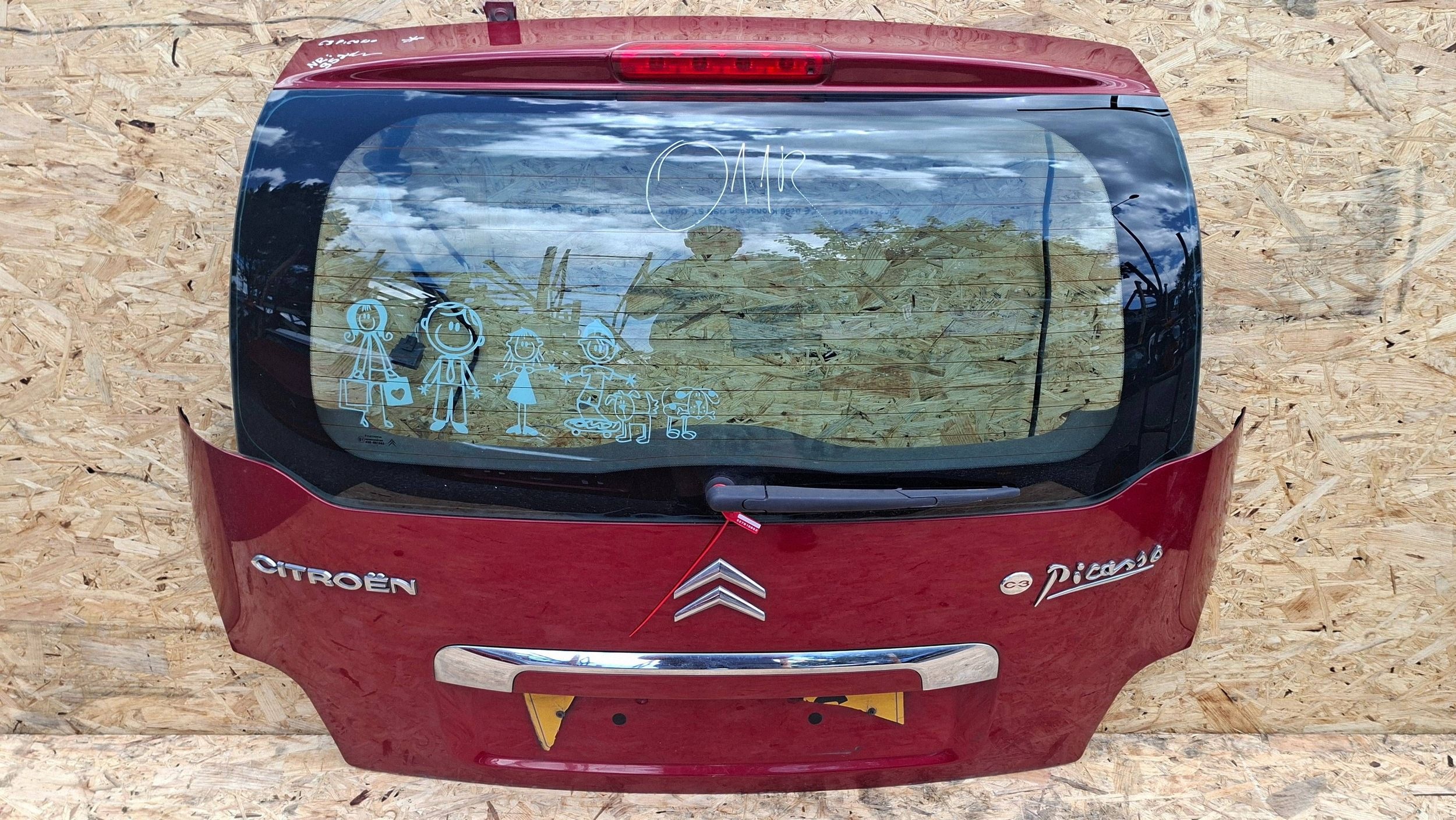 trunk door boot CITROEN C3 PICASSO 2008