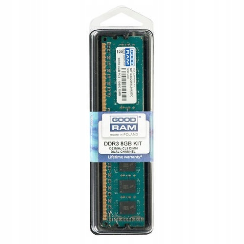 

Goodram DDR3 8GB/1333 (1*8GB) CL9