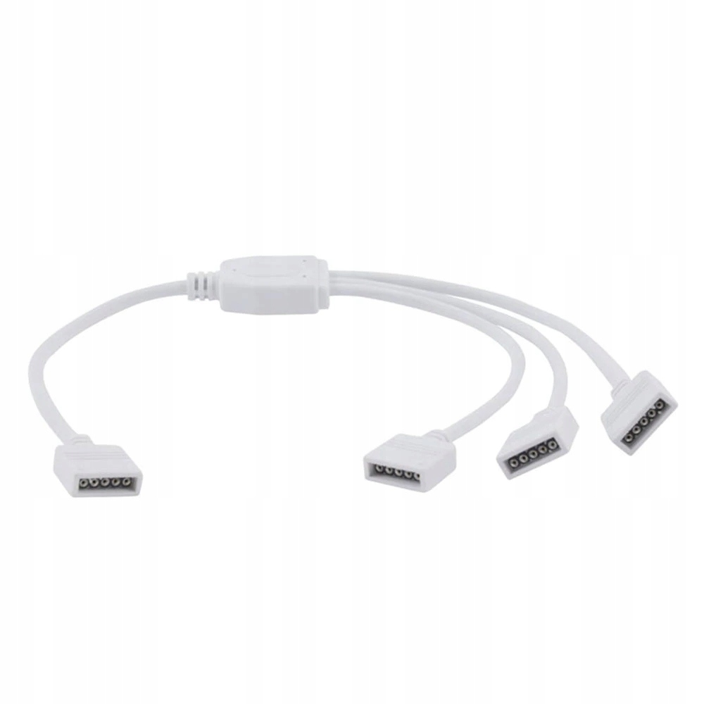 ROZGAŁĘŹNIK ROZDZIELACZ 3 TAŚMY LED RGBW 5PIN 3w1