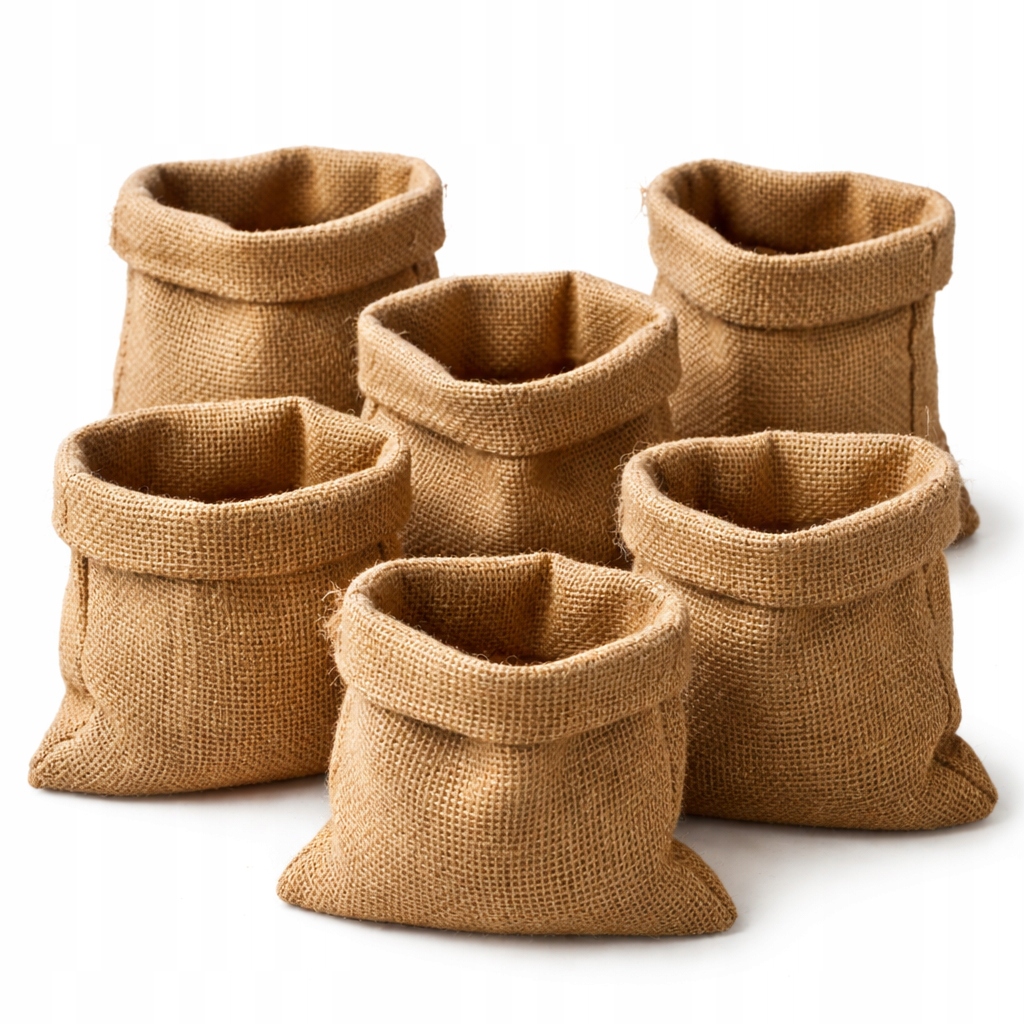 Jutové sáčky 30x45 cm 40ks přírodní ekologický jutový sáček