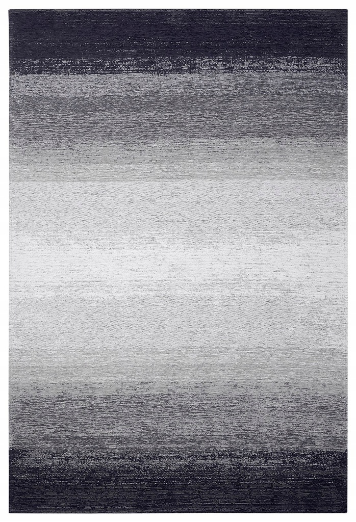 Koberec do obývačky 120 x 180 cm, protišmykový, univerzálny, čierny ženilkový