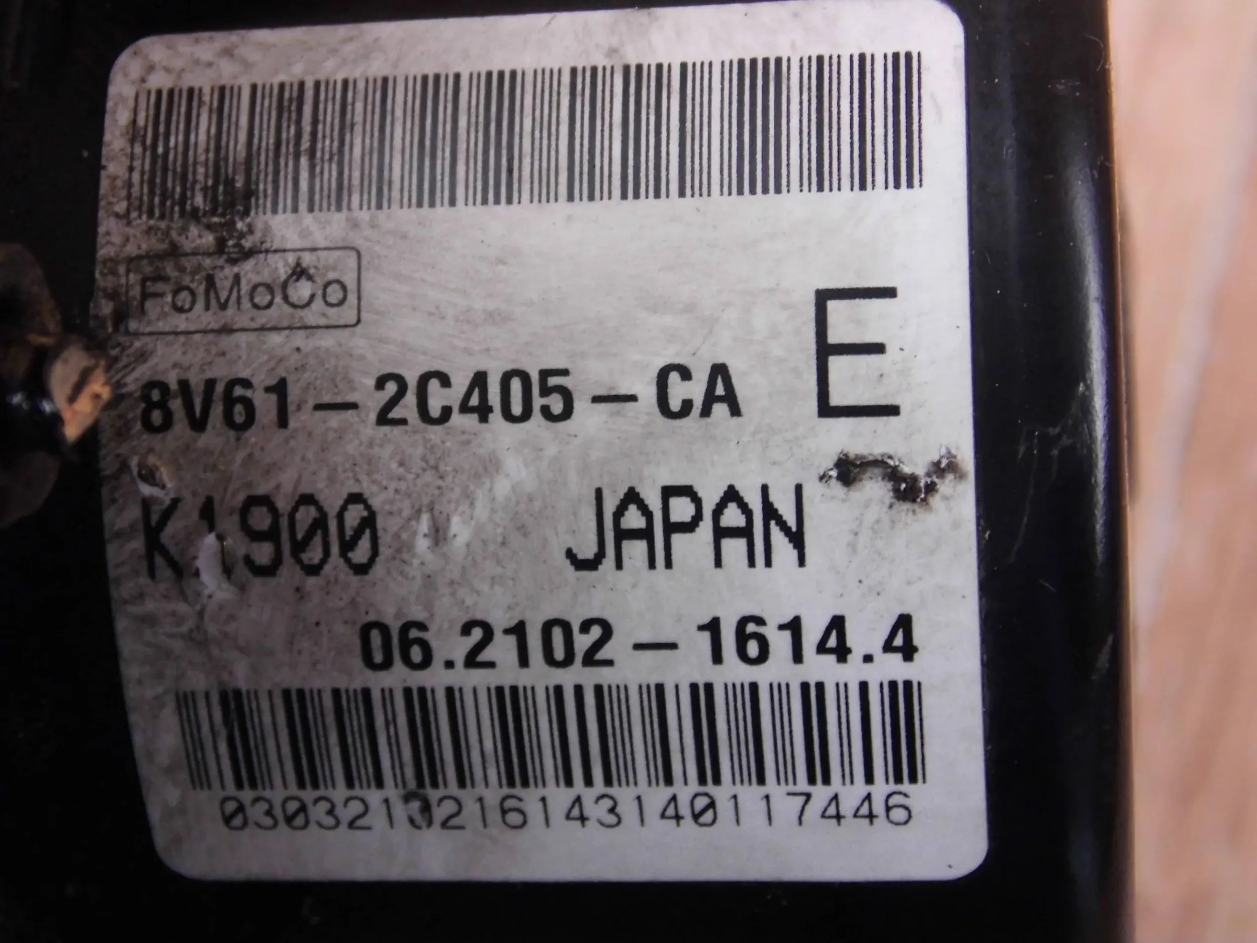 Mazda 3 II BL 2008-2013 poma ABS 8V612C405CA 8V61-2C405-CA
