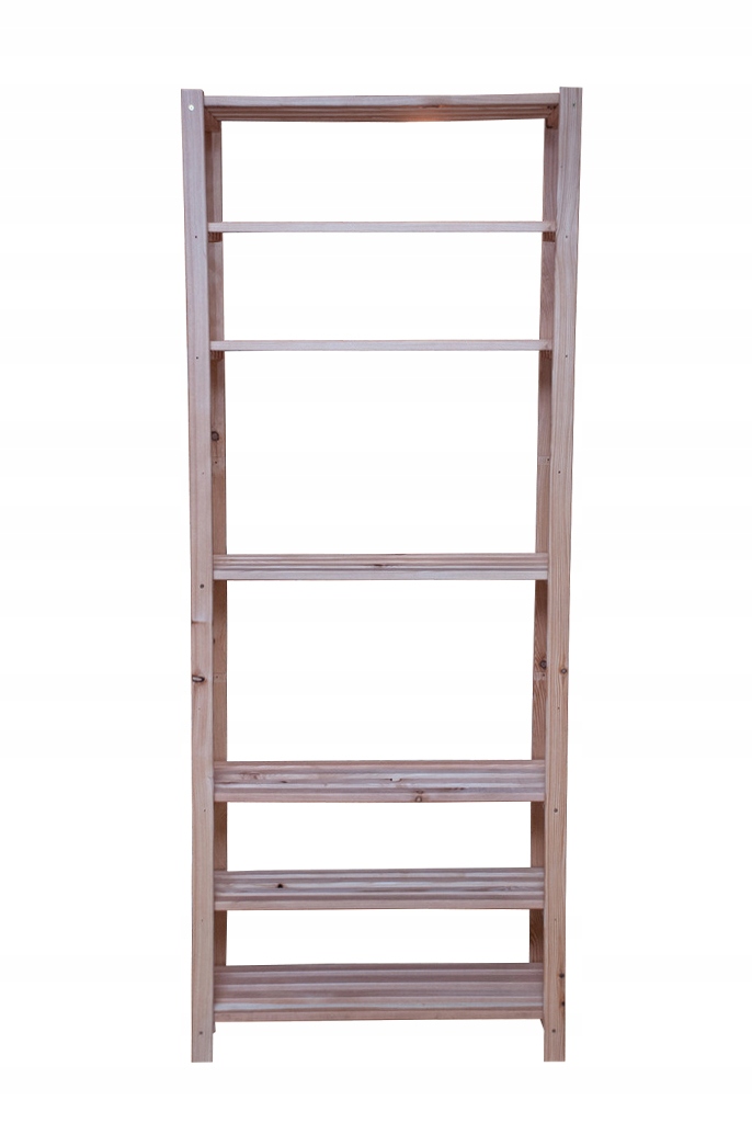 REGAŁ DO PIWNICY 7 PÓŁEK drewniany 195x75x30