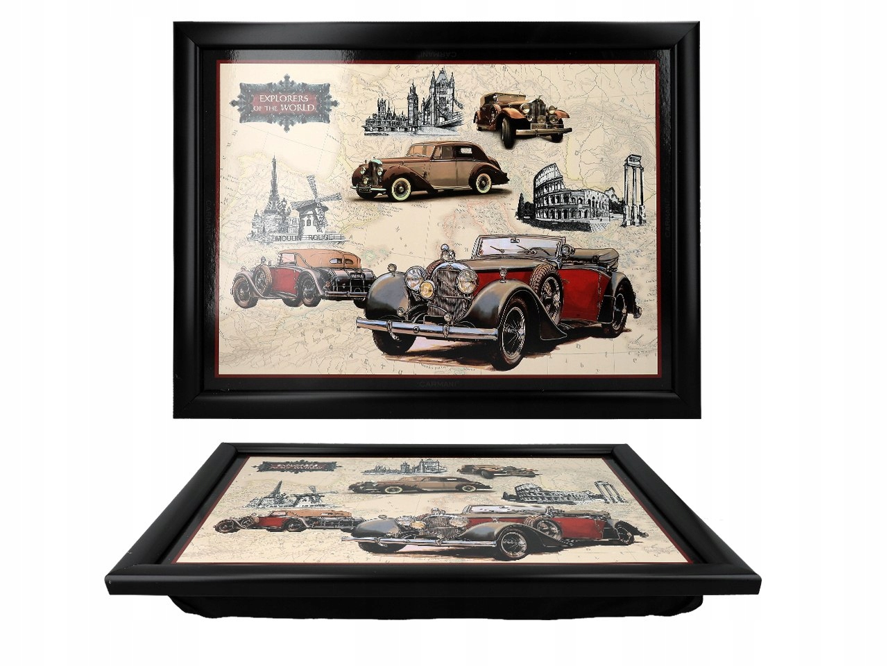 Podstavec pod notebook – Classic & Exclusive, Legendary Vehicles (carman)