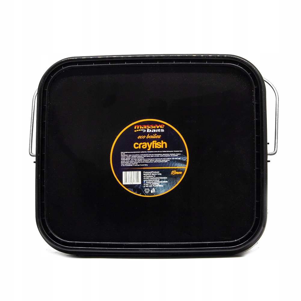 Massive Baits Eco Boilies Crayfish 18 mm 3 kg Kulki Zanętowe