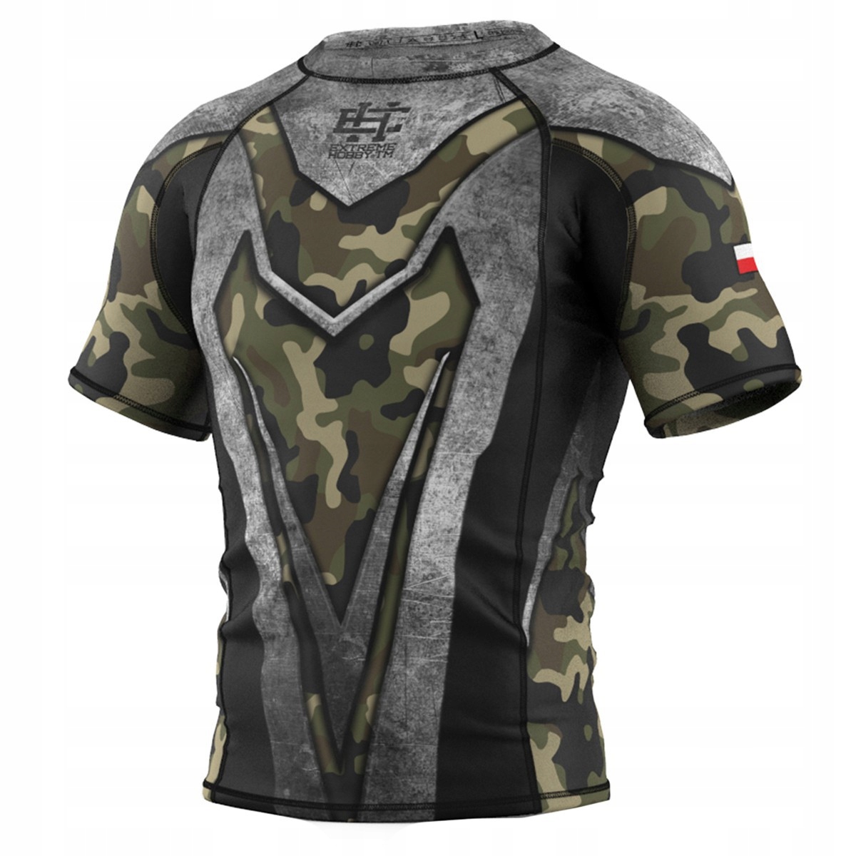 Rashguard Koszulka Męska do MMA BJJ MILITARY L