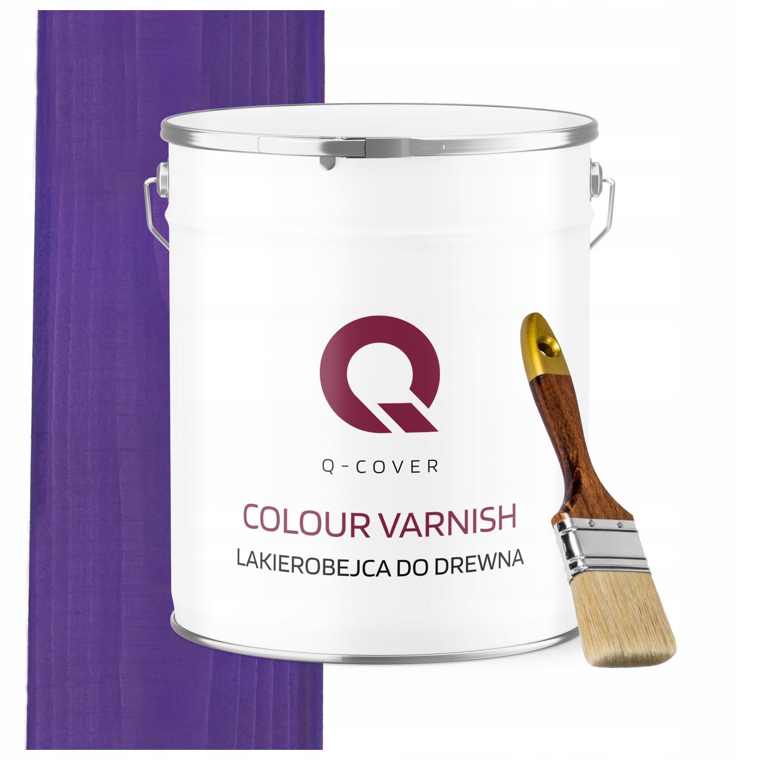 Lakovník Na Dřevěné Prvky Výkonný 3V1 Fialový Satén 5L+BONUS