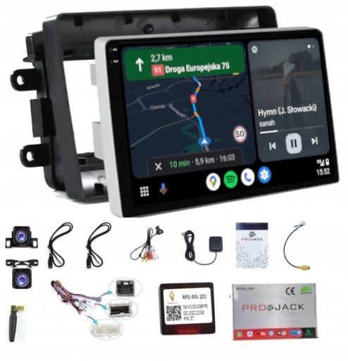 Rádio Android Renault Traffic III 2014-2020 Carplay Wifi 128GB Modem Sim