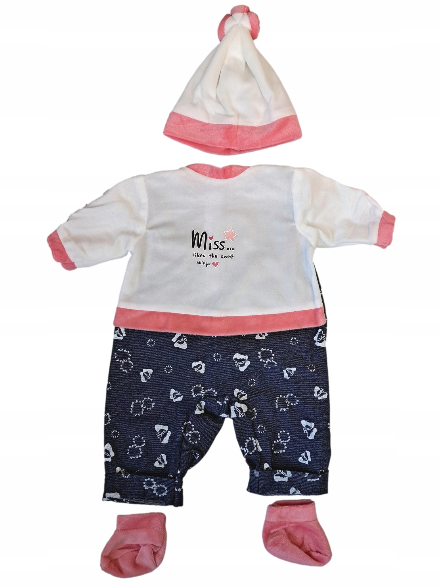 Ubranko dla lalki bobas BABY śpioszki BORN 45 cm Kod producenta ubranko