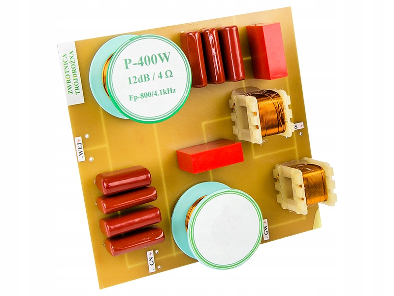 Zwrotnica Głośnikowa Trójdrożna 400W 4Ohm 4,1 KHz