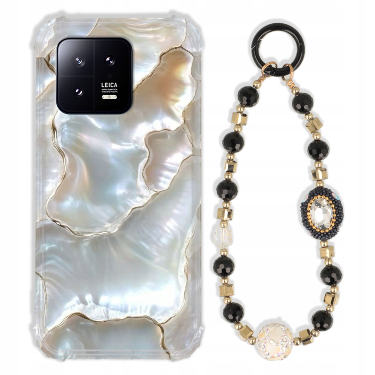 Pouzdro Pro Xiaomi 13 Pro Case Antishock Zirkony Černo Zlaté|odolné|pevné