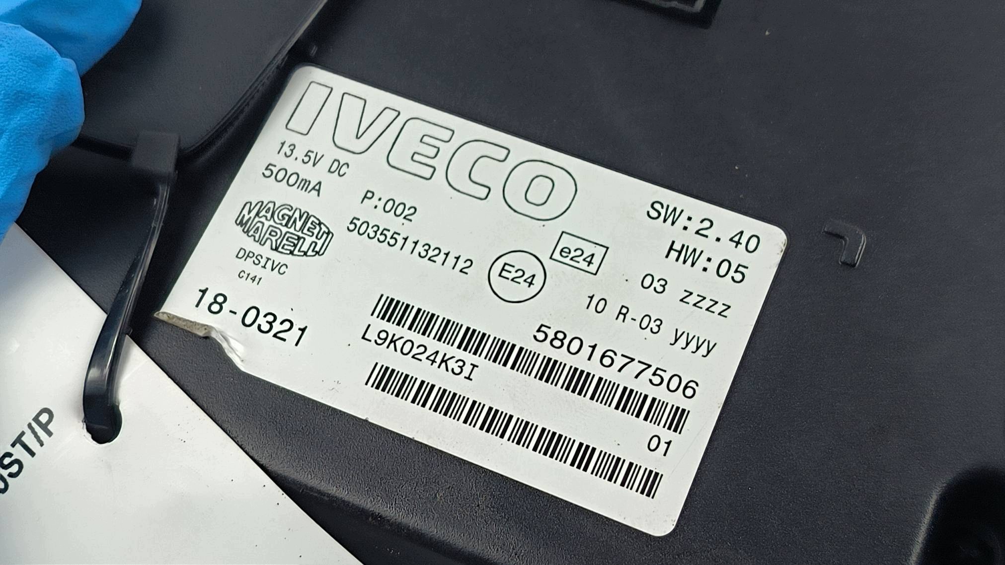 Bildschirm, PANEL 5801677506 IVECO STRALIS AS440ST/P LNG