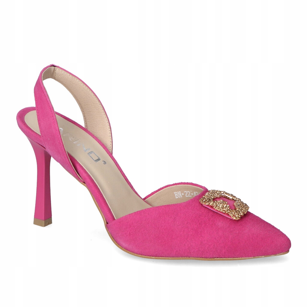 Sandály Karino 4246/158-P Fuchsiová semišová 38