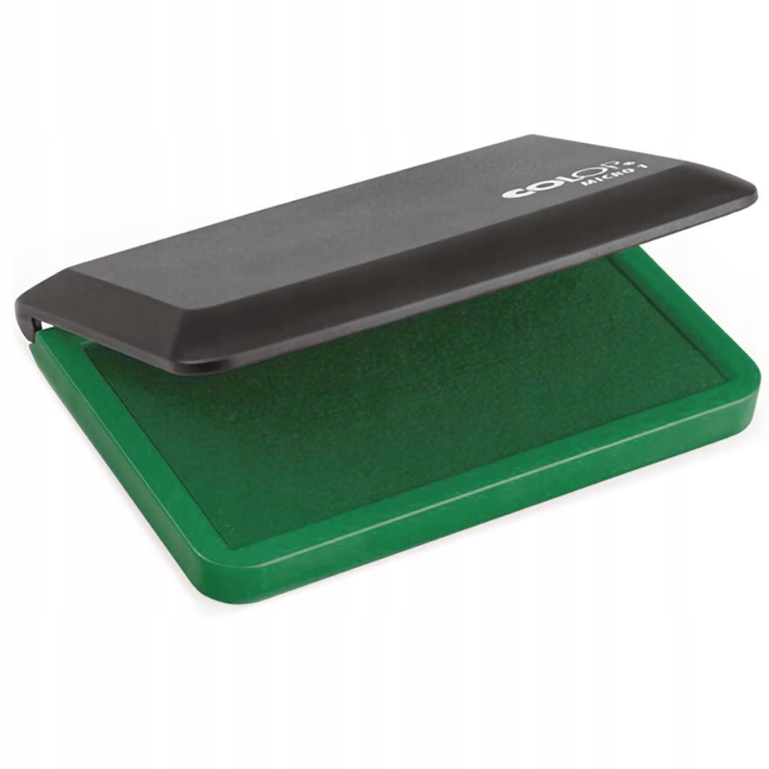 PODUSZKA stempli pieczątek MICRO 1 colop ZIELONA