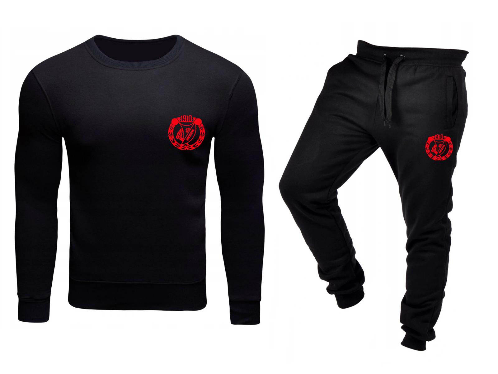 

Komplet Dresowy Męski Widzew Bluza Spodnie XL