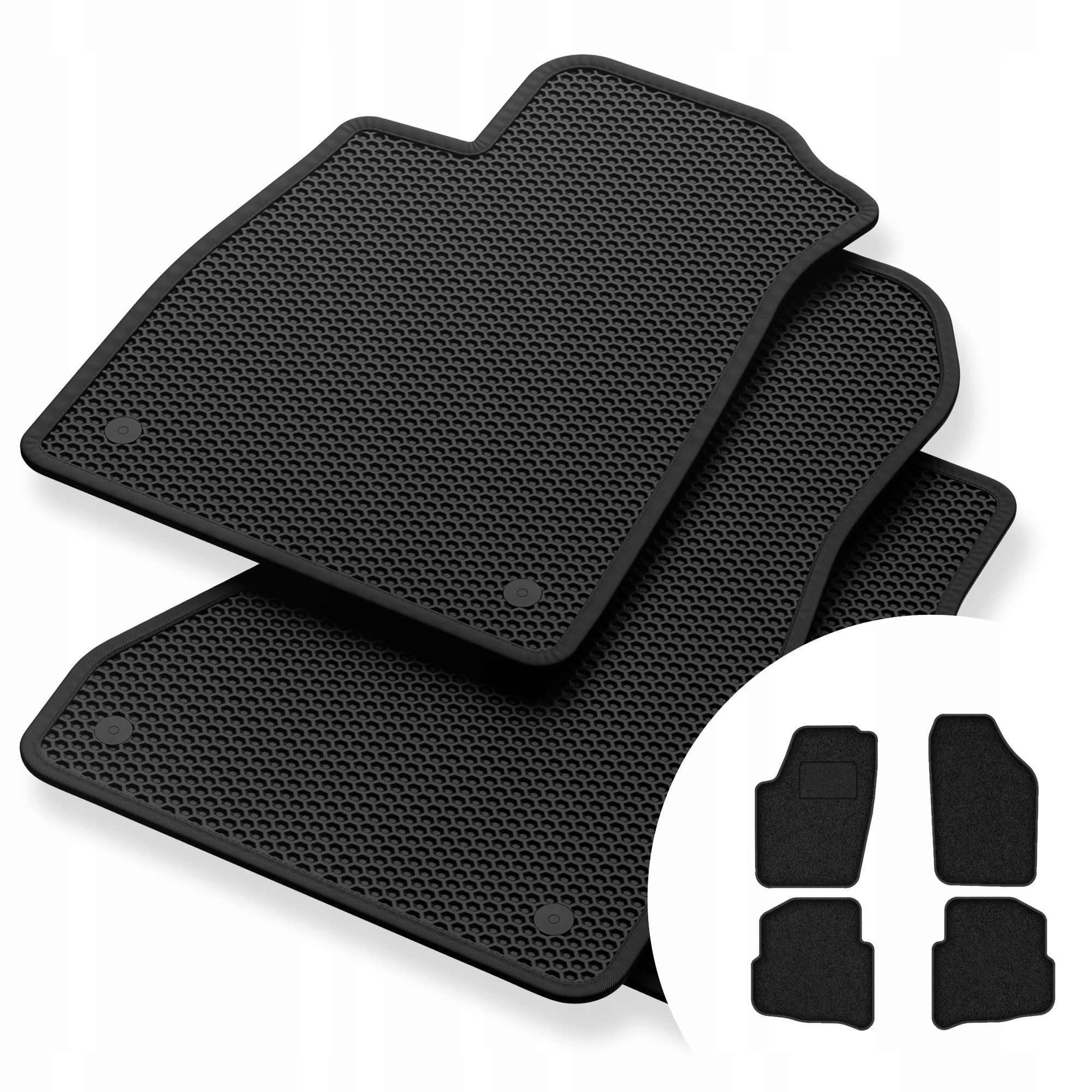 Autokoberce Eva pre Volkswagen Polo IV 2002-2009