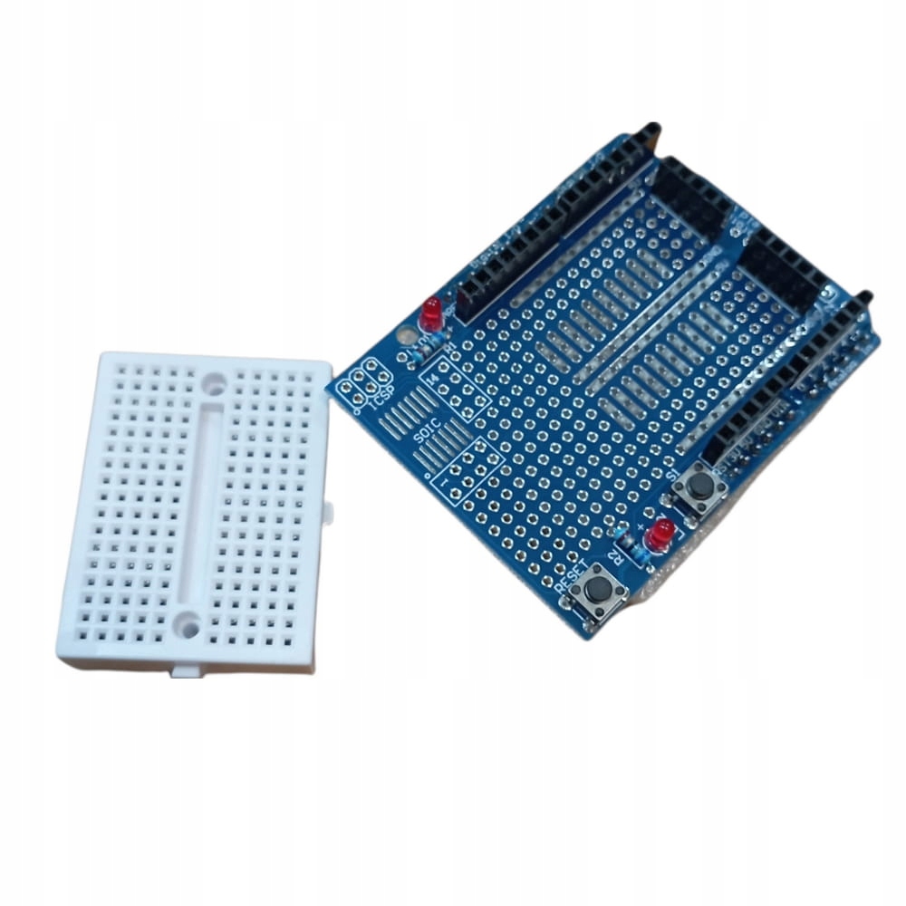 Moduł płytki prototypowej + płytka Arduino UNO