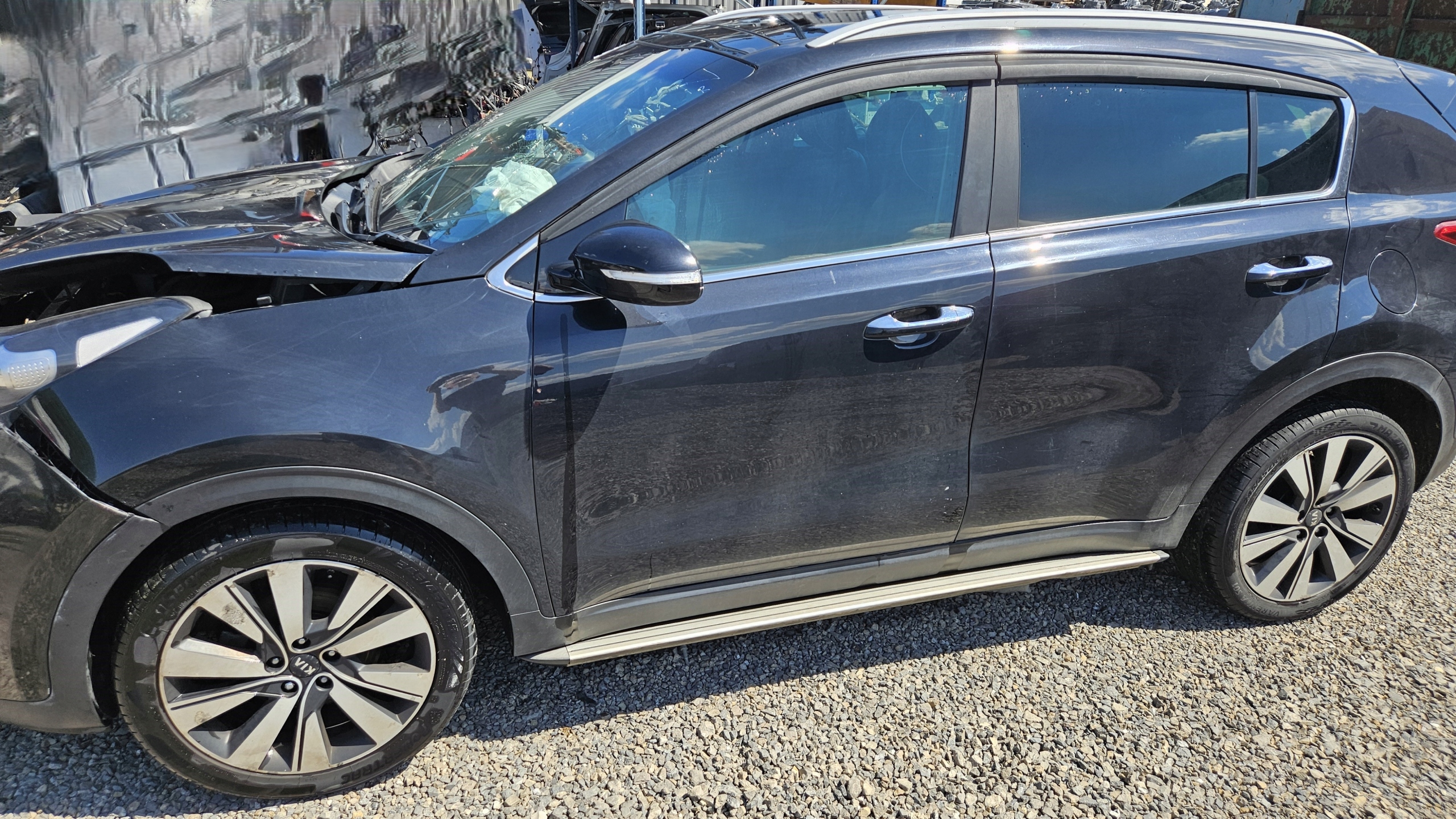 KIA SPORTAGE IV fender left front colour 1K