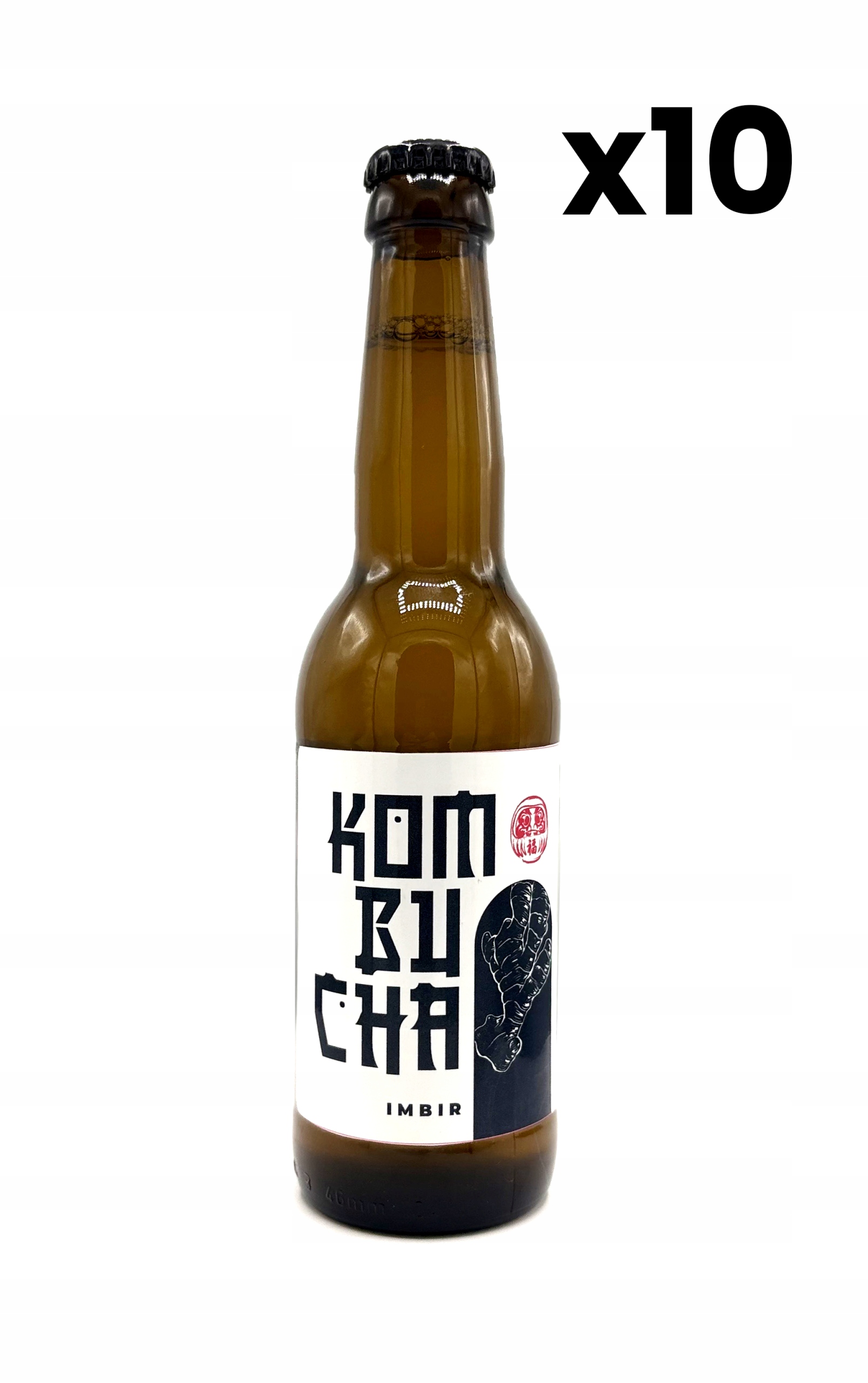 Levně Kombucha čerstvý Zázvor 330 ml