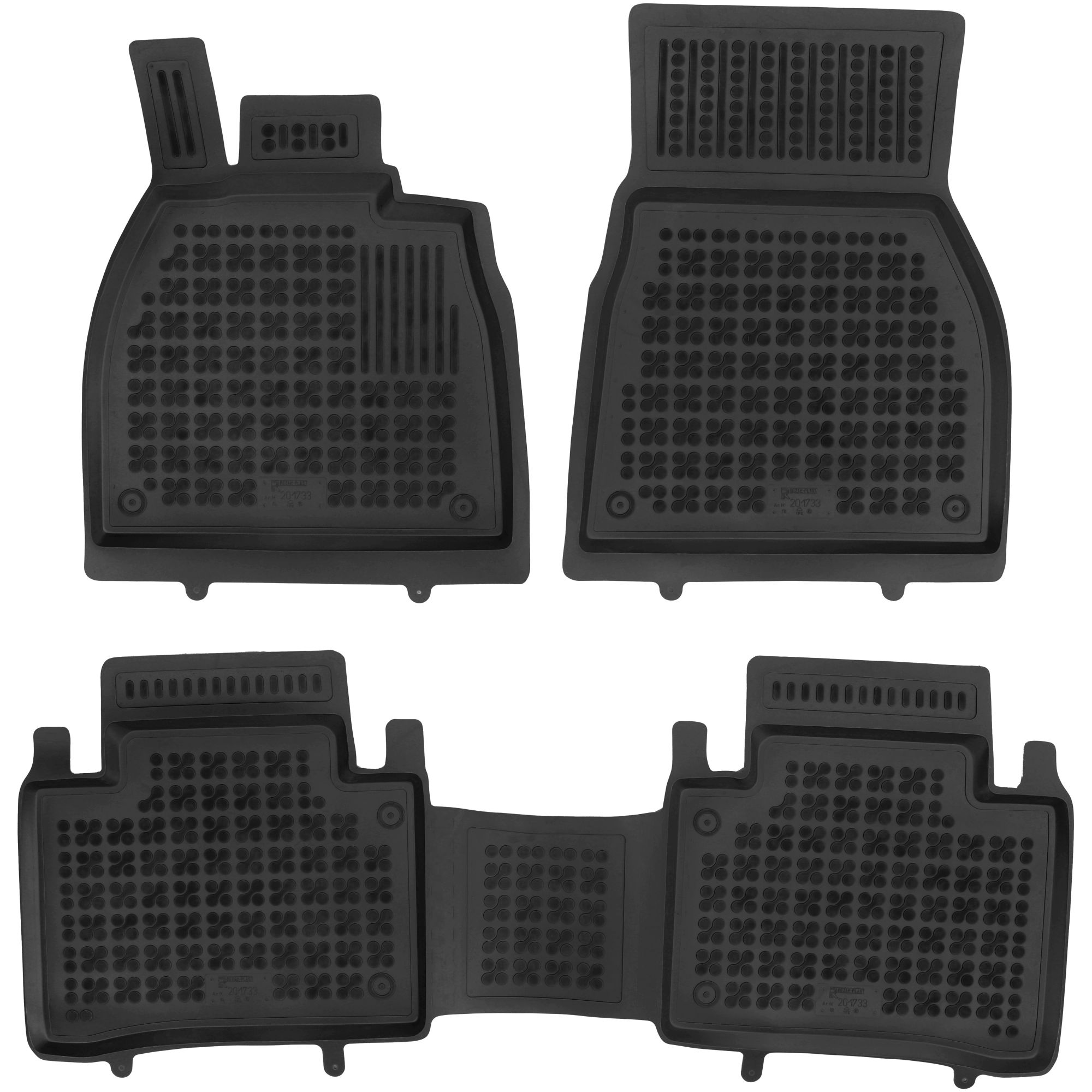 Gumové rohože Mercedes Eqs (V297) od roku 2021 Sedan