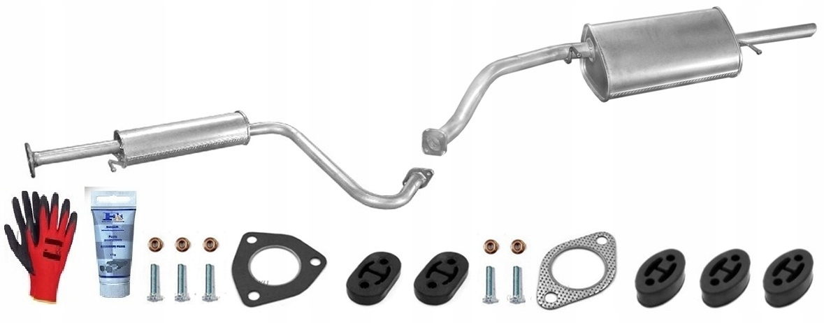 sada Daewoo Lanos 1.3 1.5 1.6 (1997-2003) Sedan Muffler bonus