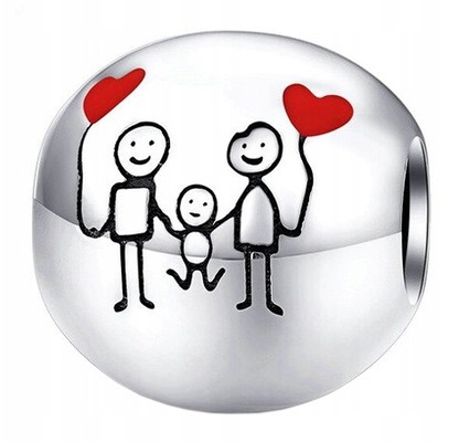 

Charms Family srebro 925 do Pandora zawieszka