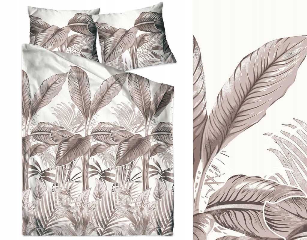 

Pościel 140x200 Satyna 100% Bawełna Palm&Co