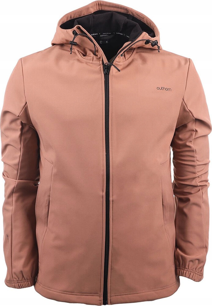 Softshellová Přechodová Bunda S Kapucí Pánská Outhorn Membrána 5000 vel. S