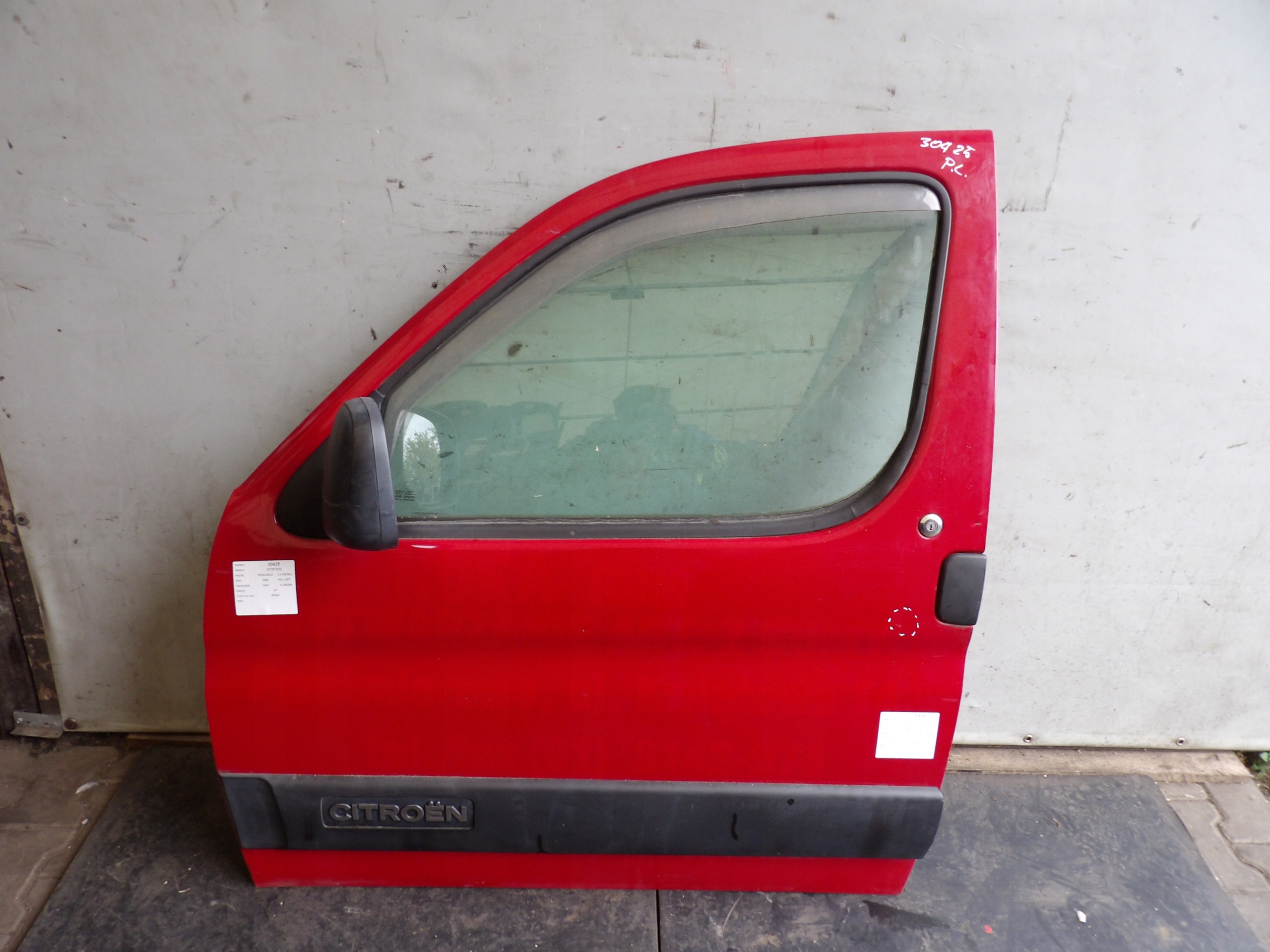 Citroen Berlingo a dvere predné Ľavé