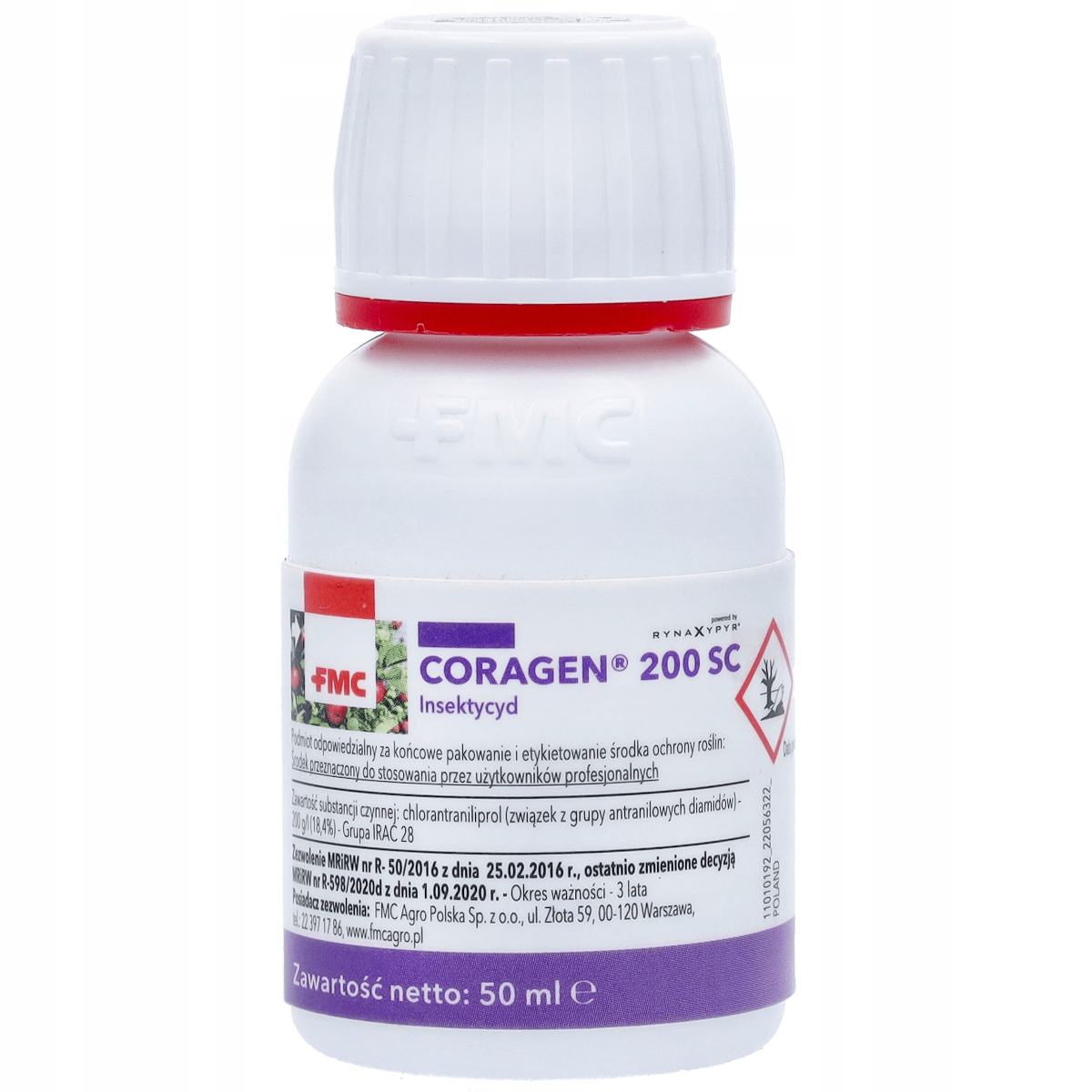 Coragen 200SC 50ml Fmc bielinek tantniś stonka zwójka