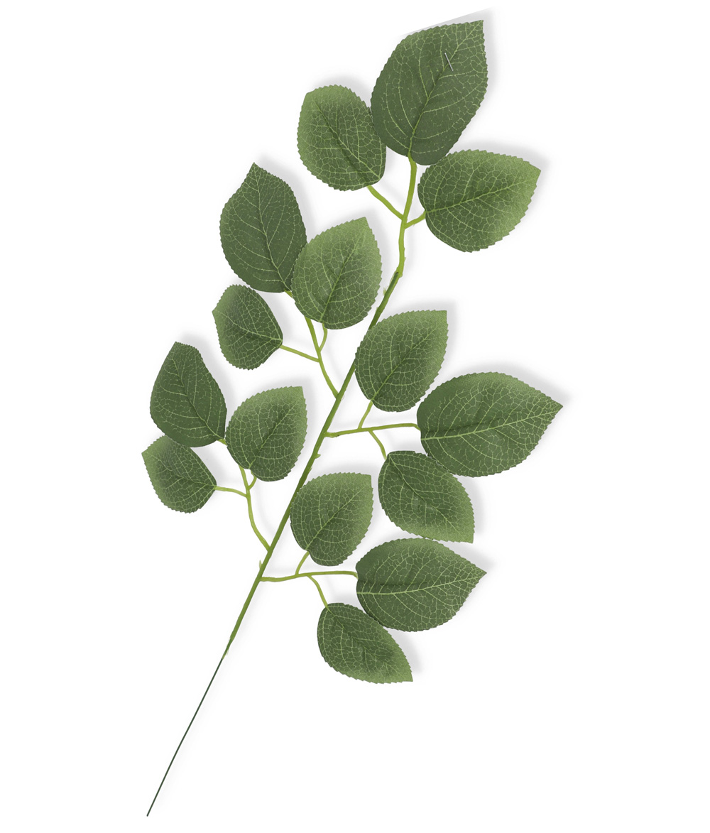 

Róża gałązka liści zielonych sztuczna kompozycje