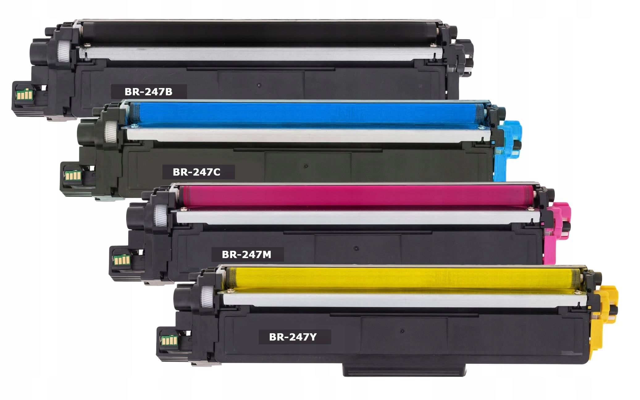 

4X Tonery Cmyk TN247 TN243 Do Brother DCP-L3510CDW