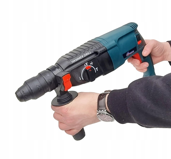 MŁOTOWIERTARKA MŁOT UDAROWY WIERTARKA SDS+ MOCNA 3050W WALIZKA + GŁÓWKA Zasilanie sieciowe