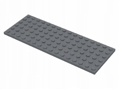 

Lego 3027 Płytka 6x16 szara c. Nowa (14g)