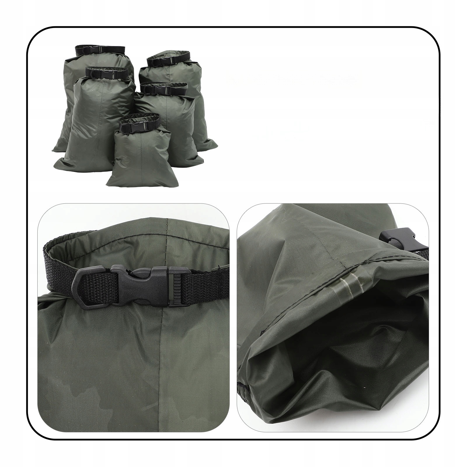 TORBY DO PRZECHOWYWANIA SUCHYCH MATERIAŁÓW ZEWNĘTRZNYCH 5 Kolor dominujący czarny