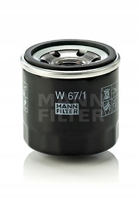 

Mann Filtr Oleju W67/1 Zamiennik OP595 OC195