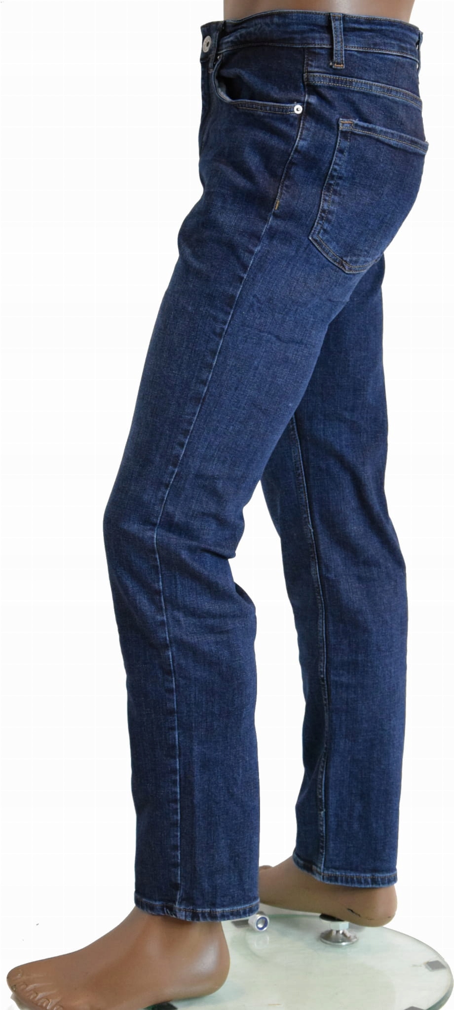 JEANSY MĘSKIE REDSTAR 13915-56 GRANAT SLIM FIT MODNE KOMFORTOWE dł.34 36/34