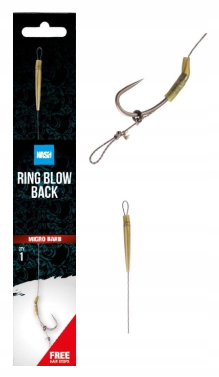 Przypon Tube Blow Back Rig roz. 2 Nash