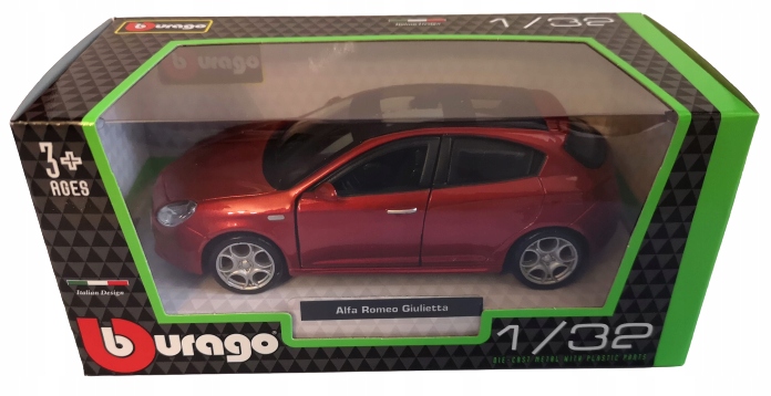 

Model Bburago 1:32 Alfa Romeo Giulietta