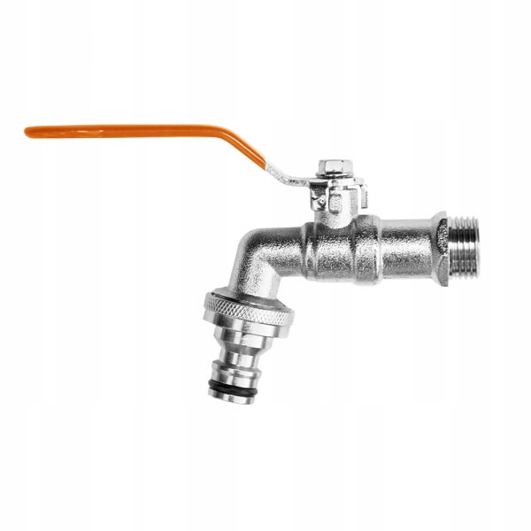 

Kran kulowy'Bradas' 3/4", Gz 1" nypel