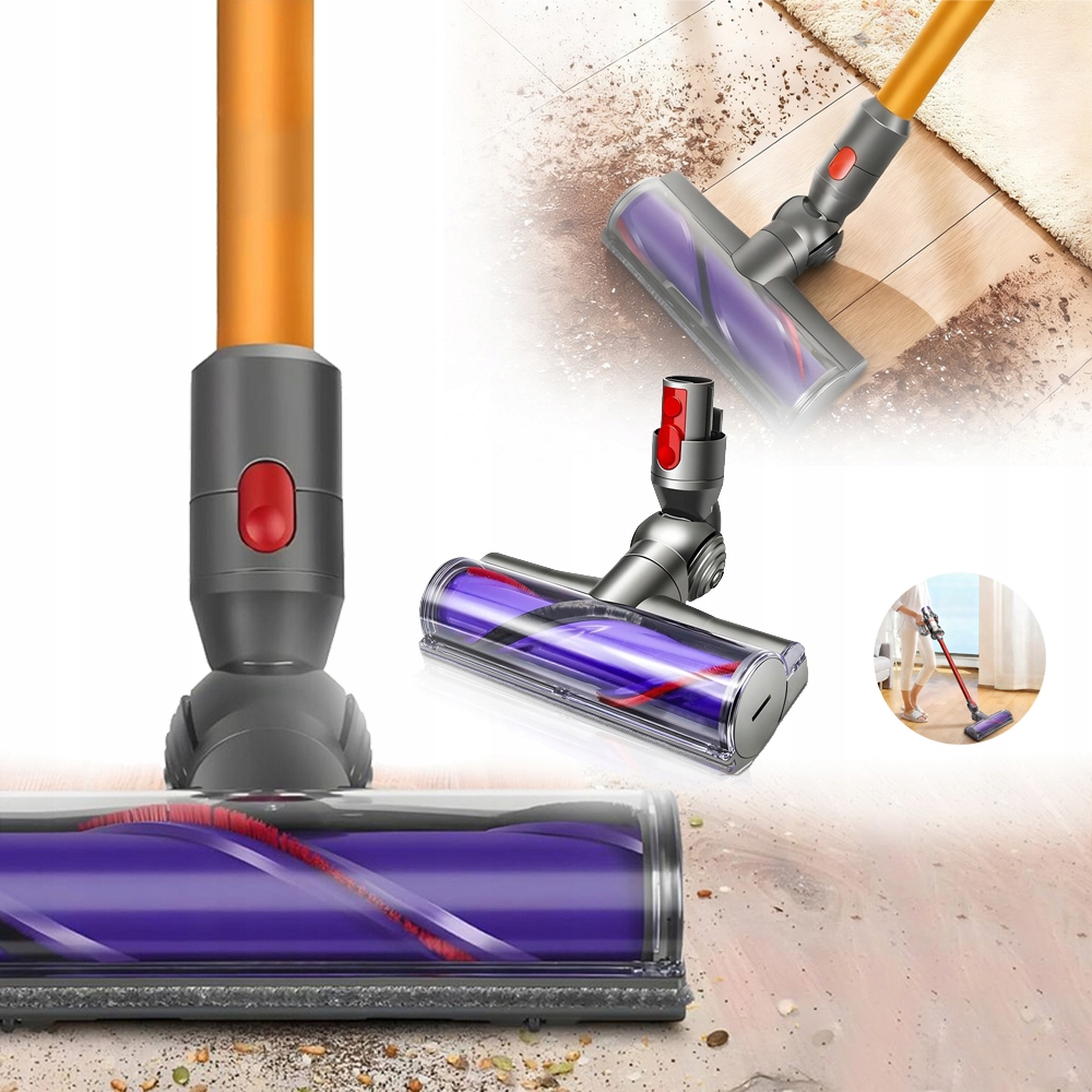 Kartáč pro vysavač Kompatibilní s Dyson, Příslušenství, Podlahová hubice