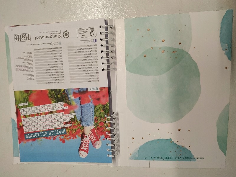 KALENDARZ NA 2024 ROK HAFFT A5 WIELOKOLOROWY Rozmiar A5