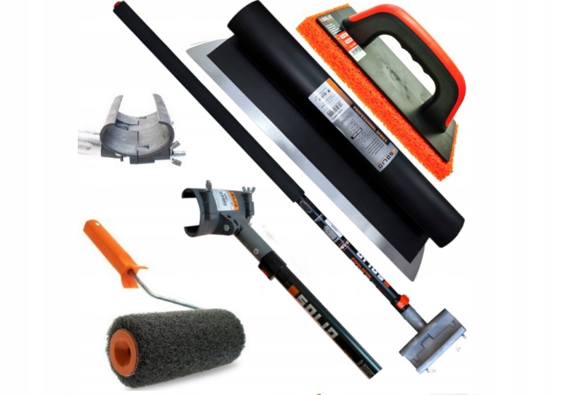 Твердый нож 55CM Stick TELE ролик терка для гладит