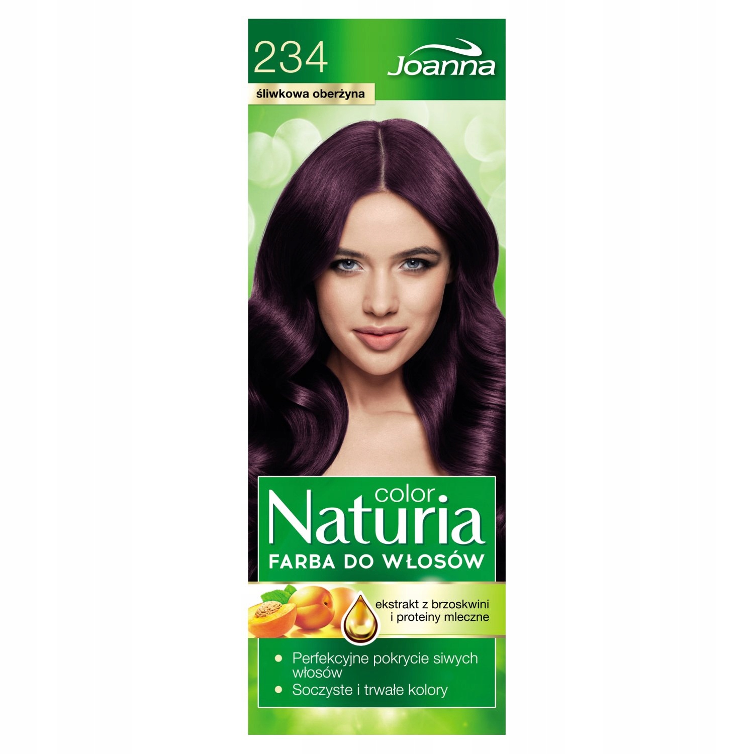 

Joanna Naturia Color Farba 234 Śliwkowa Oberżyna