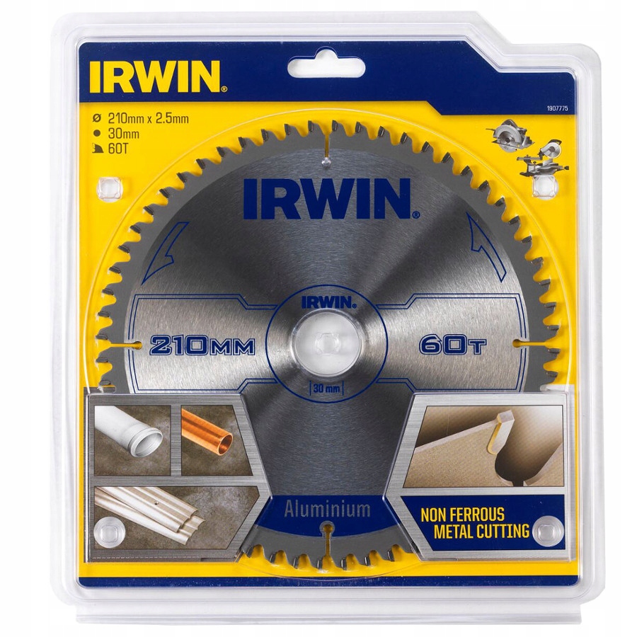 

Irwin Tarcza piła do metalu aluminium 210x30mm 60z