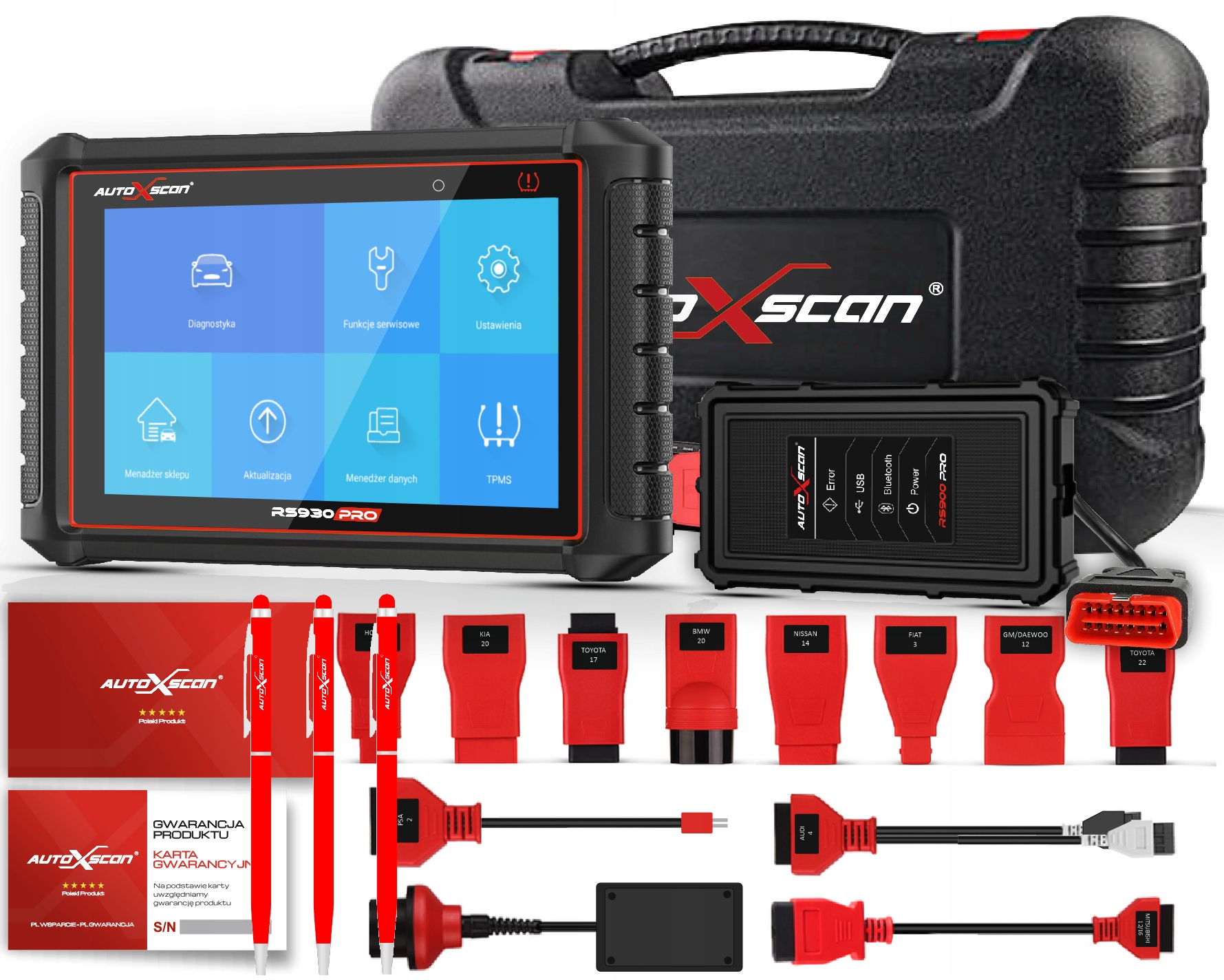 

Tester Diagnostyczny+programator Tmps RS930 Pro Pl