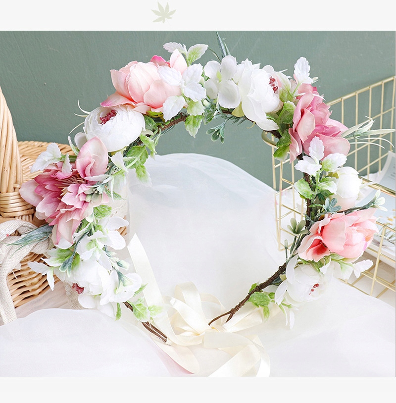 WIANEK Na Głowę KWIAT Opaska Do Włosów BOHO Płeć kobieta