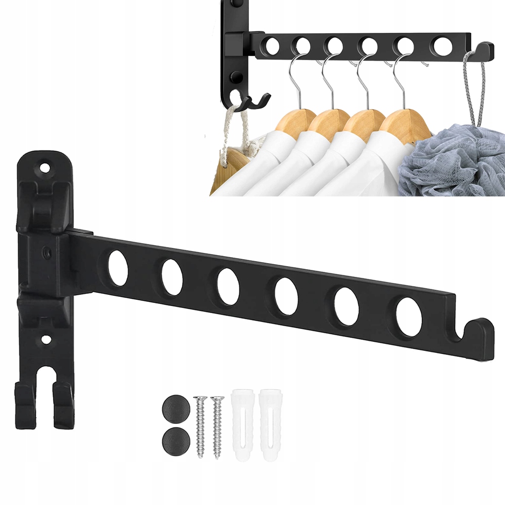 

Ścienny Składany Wieszak Na Ubrania Na Balkonowy