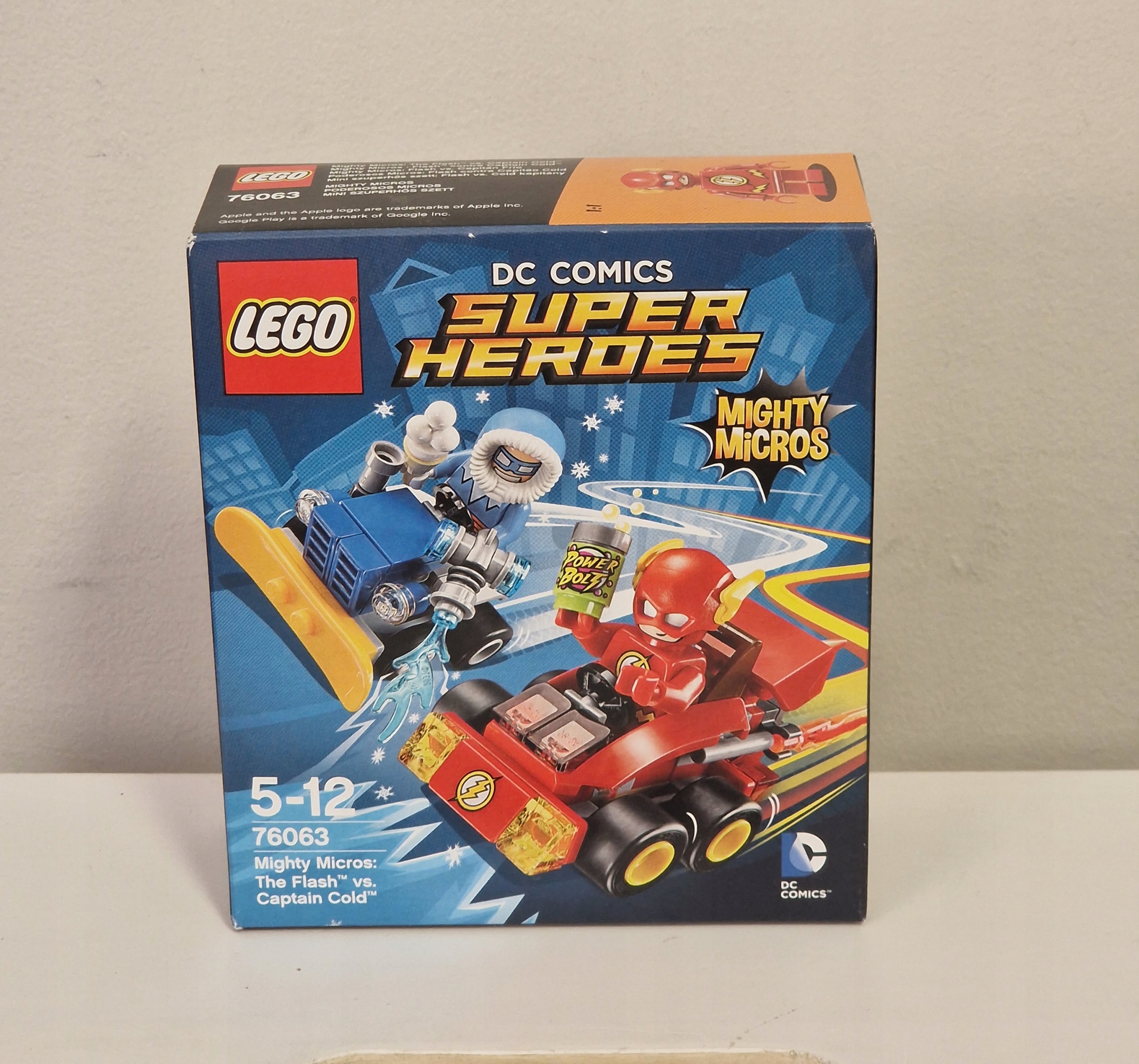Lego Heroes 76063 Flash kontra Kapitan Cold