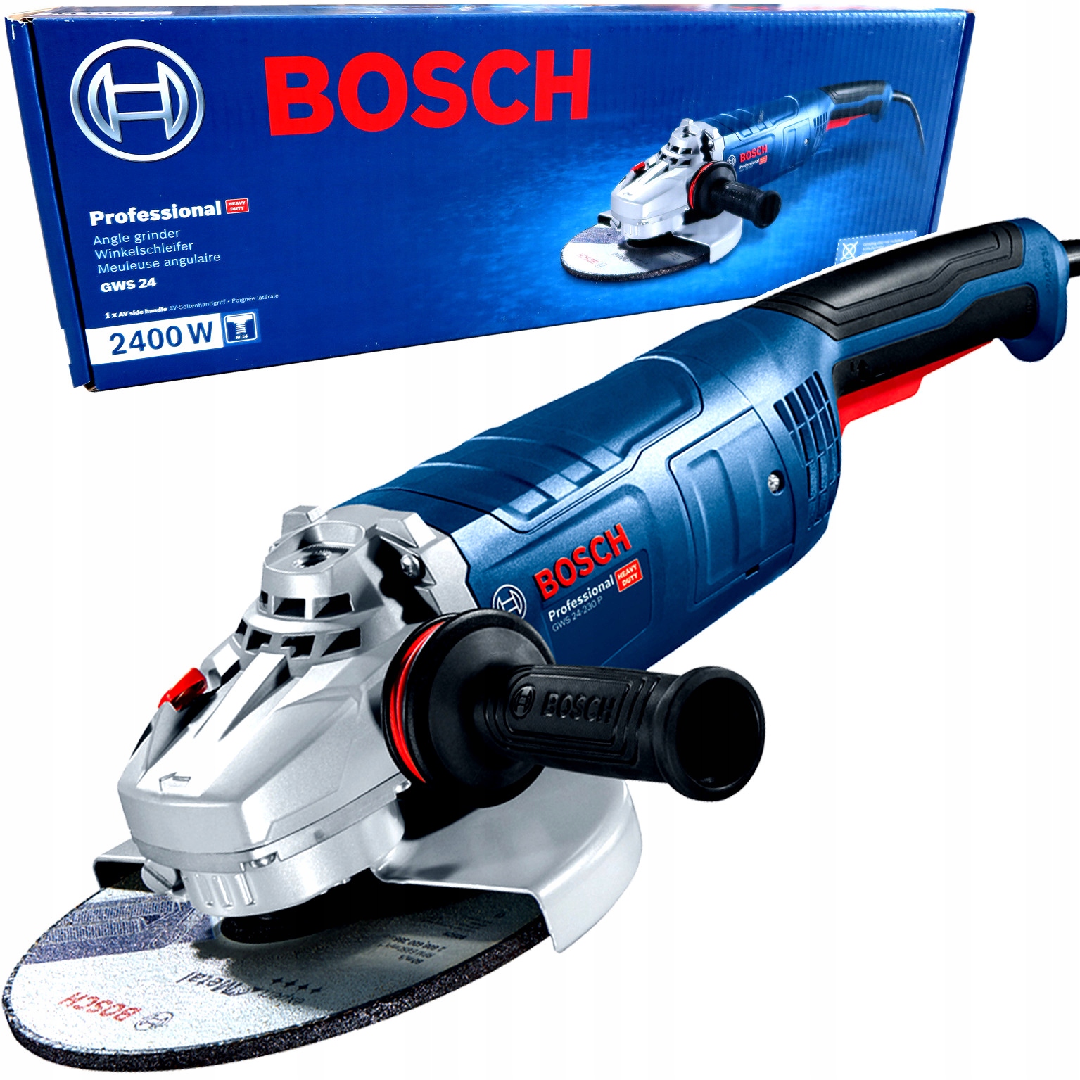 Szlifierka kątowa Bosch Gws 24-230 P 06018c3100 230mm 2400W M14